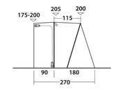 Outwell San Diego Driveaway Awning Grey - Outwell - Van Life Living
