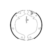 Bosch Parking Brake Shoe Set 0 986 487 710