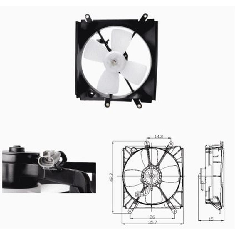 NRF Engine Cooling Fan 47693