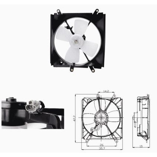 NRF Engine Cooling Fan 47693