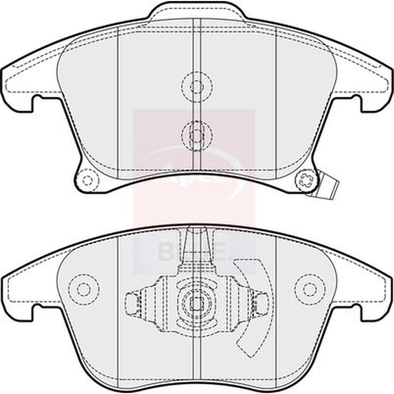 Apec Front Brake Pad Set PD3654