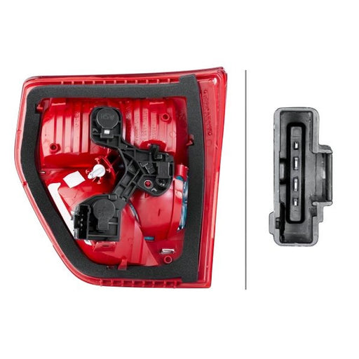 Hella Tail Light / Lamp R5W Left 2TZ 354 823-031