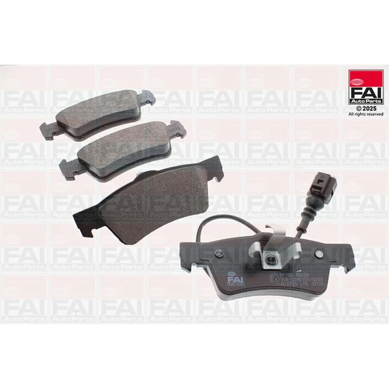 FAI Rear Brake Pad Set BP700