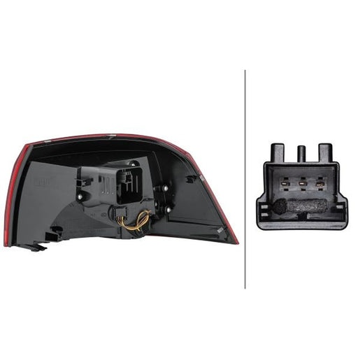 Hella Tail Light / Lamp WY21W Left 2SD 010 970-031