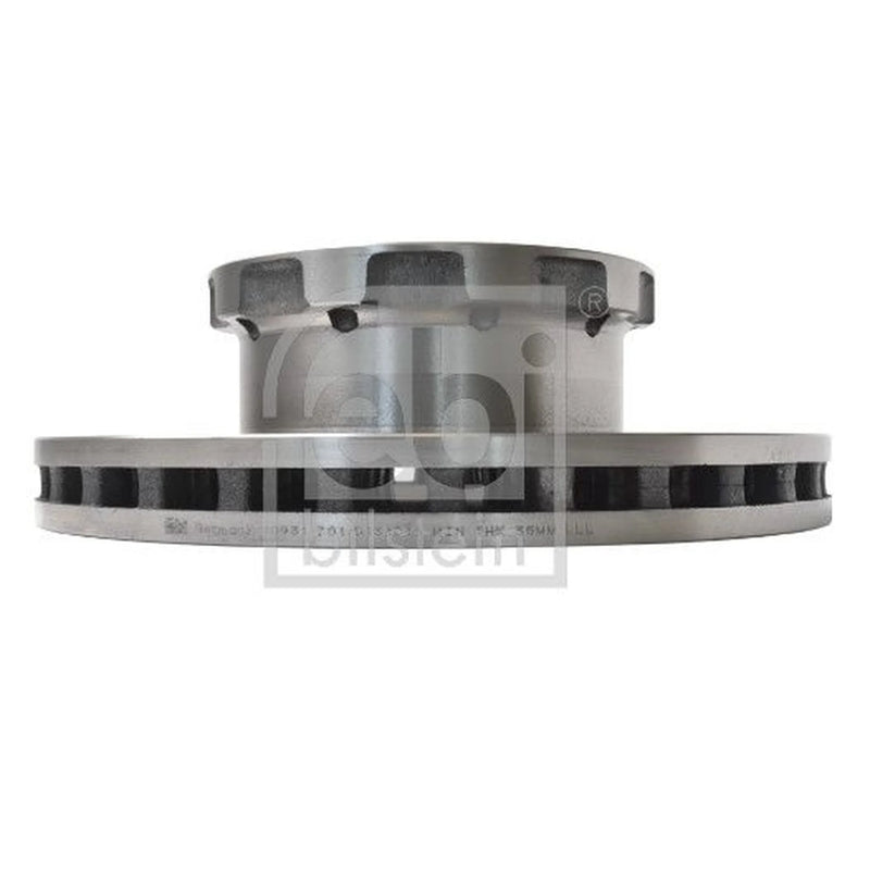 Febi 2 x Internally Vented Front Brake Discs 10931
