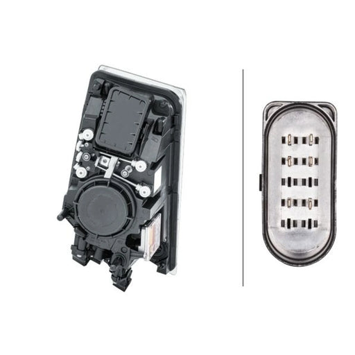 Hella Headlight Headlamp LED Left 1EL 010 478-251