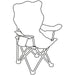 Quest Childrens Tiger Fun Folding Chair 5203 - Quest - Van Life Living