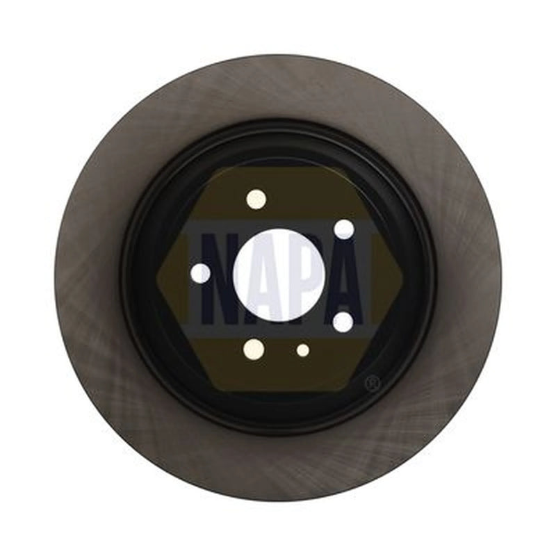 NAPA 2 x Solid Rear Brake Discs NBD5909-x2