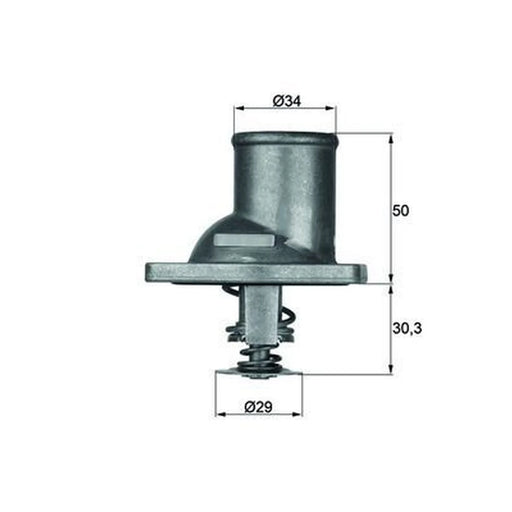 Mahle Thermostat,Coolant TI 1 83