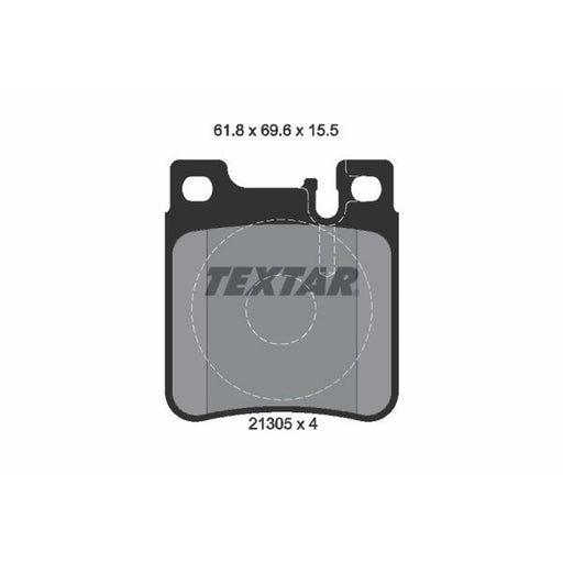 Textar Rear Brake Pad Set 2130501