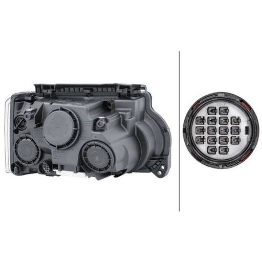 Hella Headlight Headlamp W5W Left 1EL 238 036-431