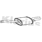Klarius Box With Tail Pipe Rear VW760T