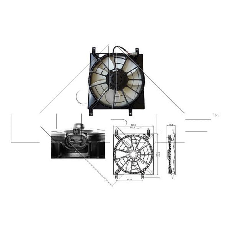 NRF Engine Cooling Fan 47257
