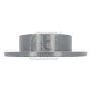 Febi 2 x Solid Rear Brake Discs 27699-x2