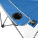 Vw Deluxe Padded Camping Chair Blue OL0194 - VW - Van Life Living