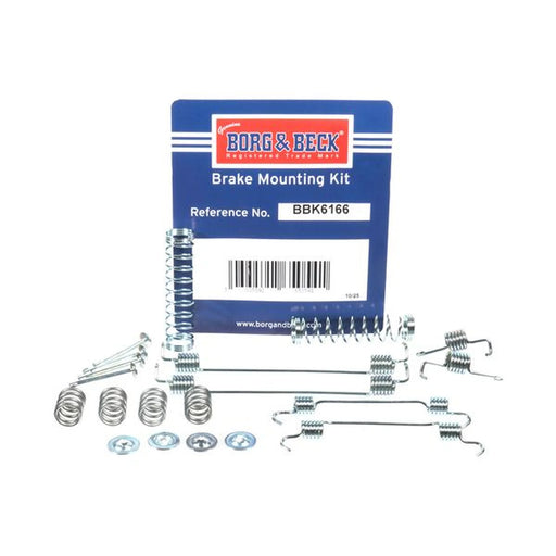 Borg & Beck Brake Shoe Accessory Kit Rear BBK6166