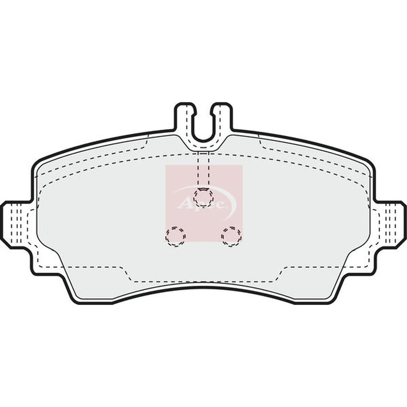 Apec Front Brake Pad Set PAD993
