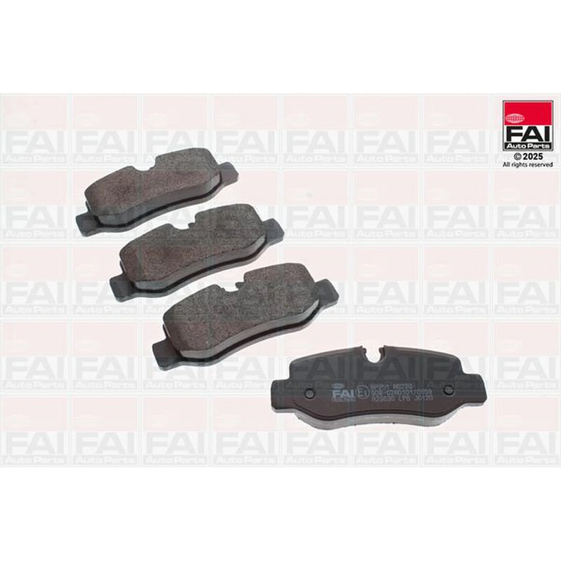 FAI Rear Brake Pad Set BP251