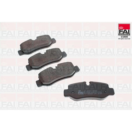 FAI Rear Brake Pad Set BP251