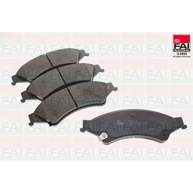 FAI Front Brake Pad Set BP196