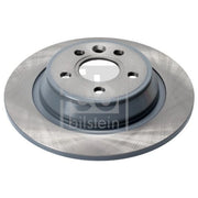 Febi 2 x Solid Rear Brake Discs 30721-x2