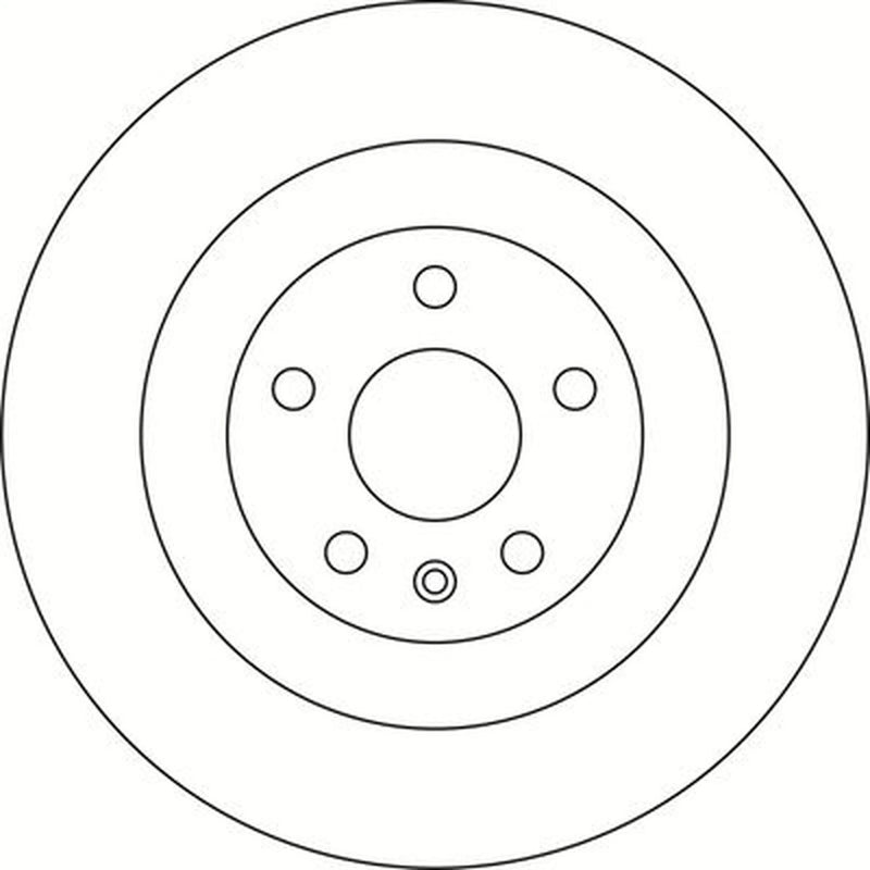 Abtex 2 x Vented Rear Brake Discs BD2160V-x2