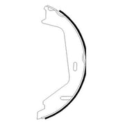 Mintex Parking Brake Shoe Set MFR728
