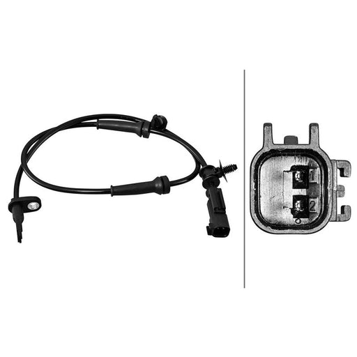 Hella ABS Wheel Speed Sensor Front 6PU 358 217-191