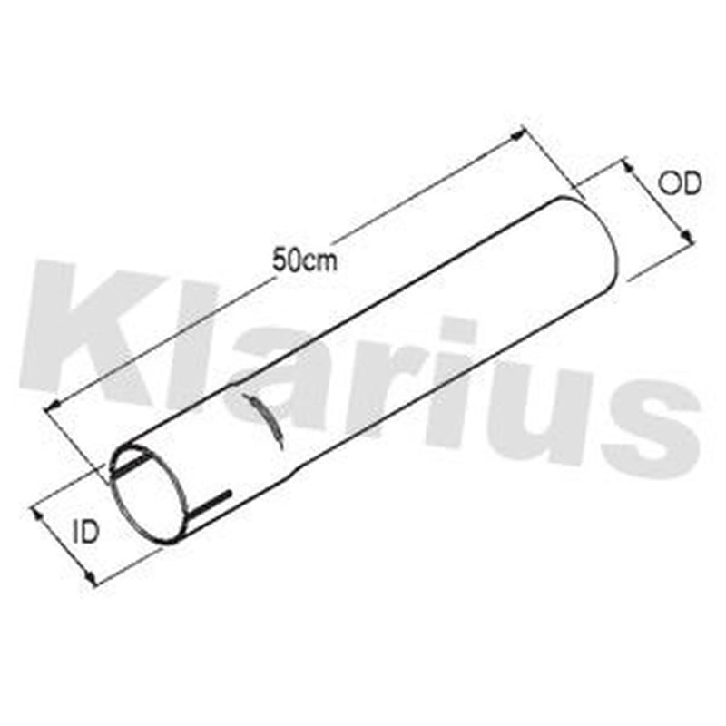 Klarius Pipe Extension D 42.5MM L 500MM 430547 430547