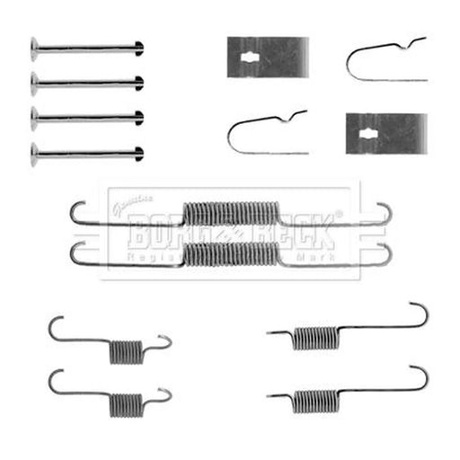 Borg & Beck Brake Shoe Accessory Kit Rear BBK6244