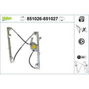 Valeo Electric Window Regulator Lifter Right Front 851027