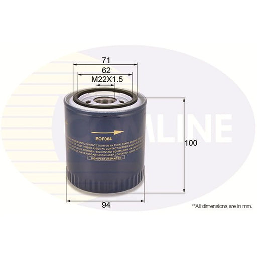 Comline Engine Oil Filter EOF064