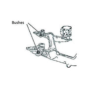 Laser Rear AXLe Beam Bush Kit - for Vauxhall/Opel 6603 Laser  - Town Parts