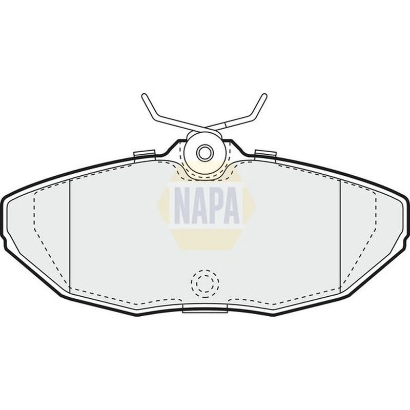 NAPA Rear Brake Pad Set NBP1864