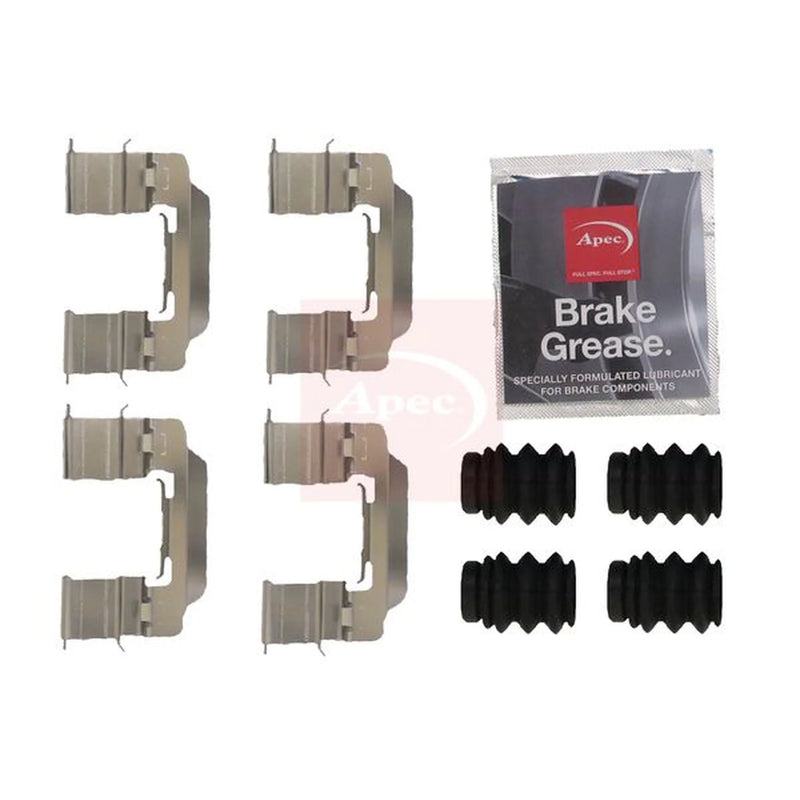 Apec Brake Pad Accessory Fitting Kit Front KIT1266