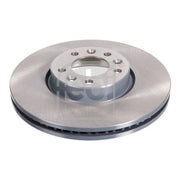 Febi 2 x Front Brake Discs 104168-x2