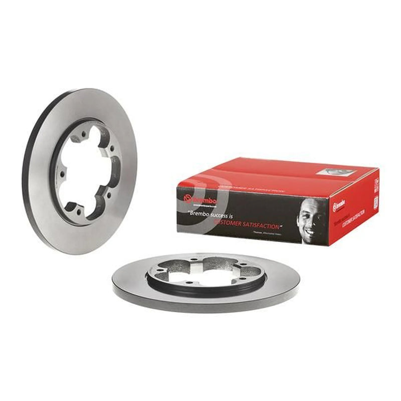 Brembo 2 x Solid Rear Brake Discs 08.C539.11-x2