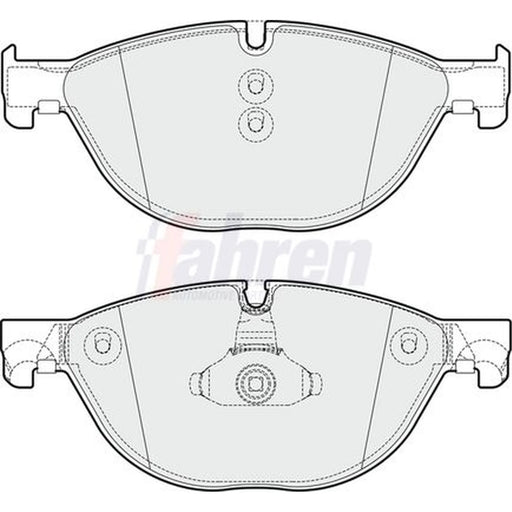 Fahren Front Brake Pad Set fits BMW 5 2010-2017