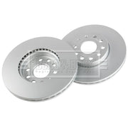 Borg & Beck 2 x Front Brake Discs BBD4315-x2