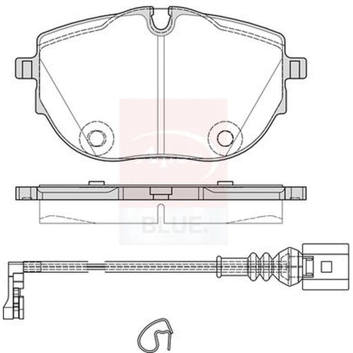 Apec Front Brake Pad Set PD4053