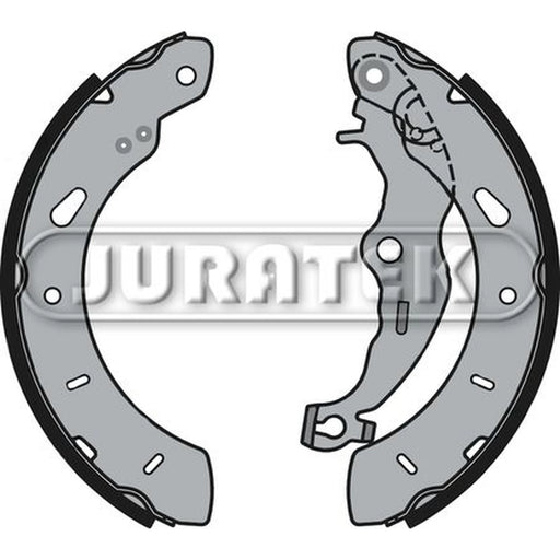 Juratek Brake Shoe Set Axle Kit Rear JBS1120