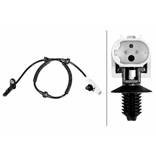 Hella ABS Wheel Speed Sensor Rear 6PU 358 216-321