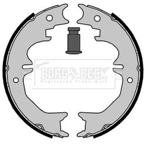 Borg & Beck Parking Brake Shoe Set BBS6462