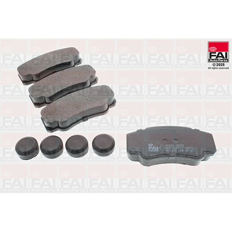 FAI Rear Brake Pad Set BP699