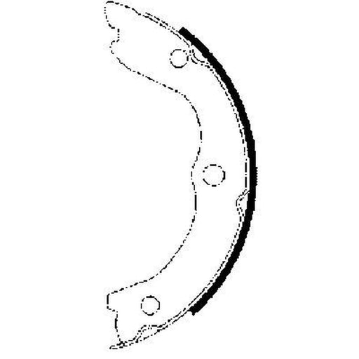 Mintex Parking Brake Shoe Set MFR558