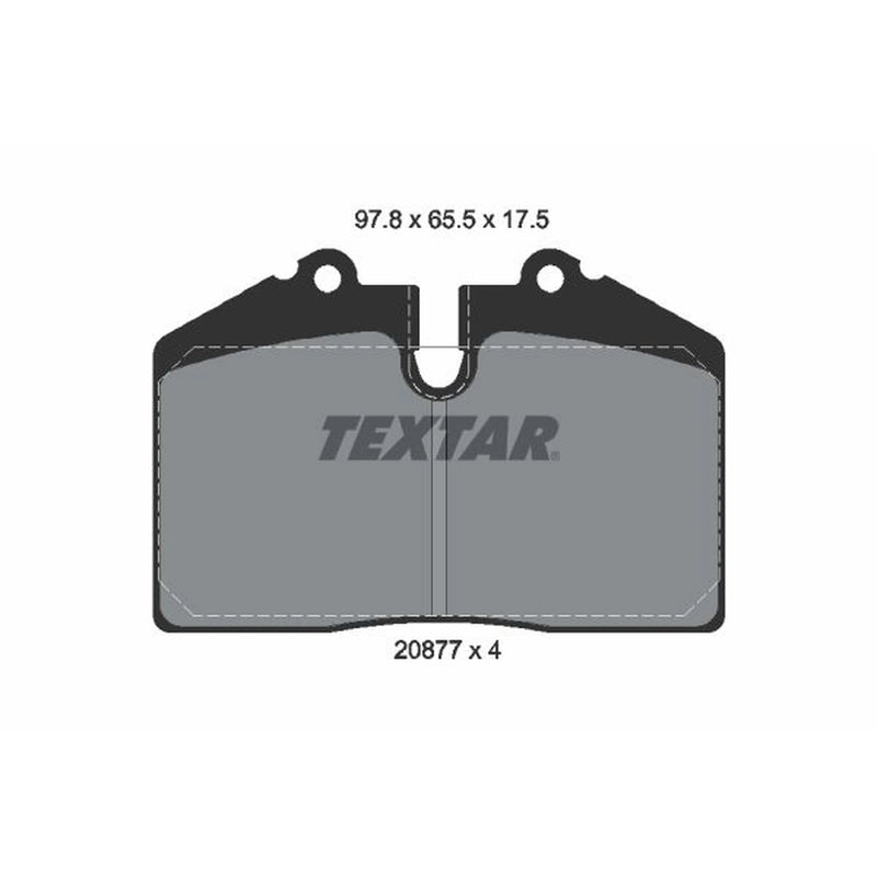 Textar Rear Brake Pad Set 2087702
