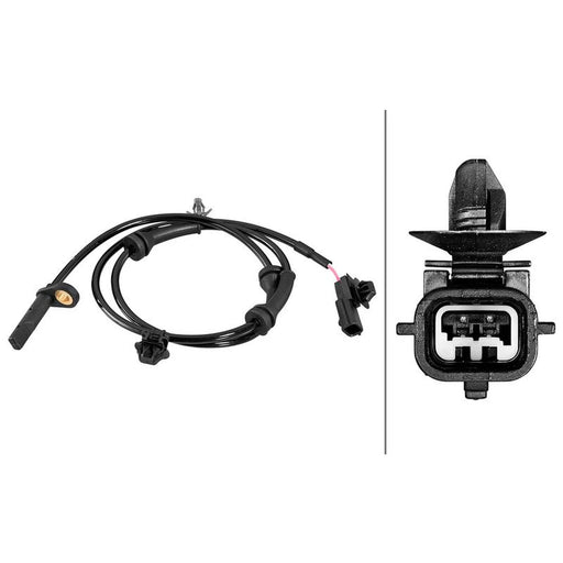 Hella ABS Wheel Speed Sensor Rear 6PU 358 218-851