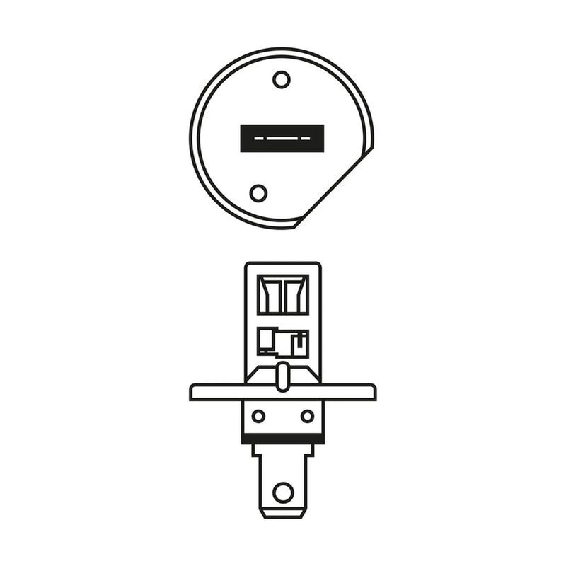 Bosch H1-12 V 55 W H1 Plus 150 Gigalight 1 987 301 135