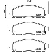 DON Front Brake Pad Set PCP1978