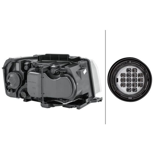 Hella Headlight Headlamp W5W Left 1EL 354 025-051